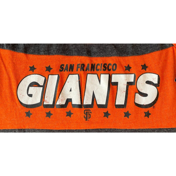 SF Giants Campus Lifestyle Tank Top Women’s XS Gray Orange MLB Baseball NWT - Picture 3 of 7